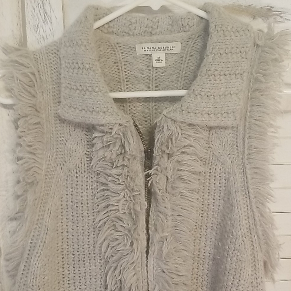 Sweater zippered vest - Picture 3 of 4